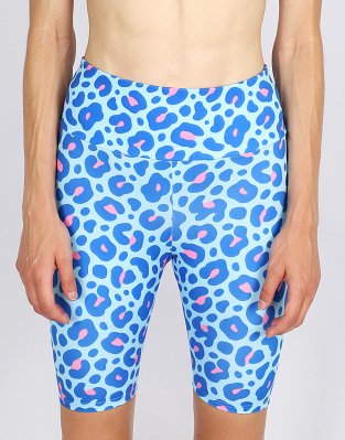 Penthesilea Aqua Leo Biker Shorts