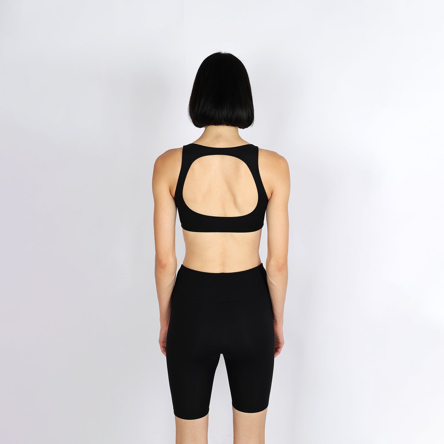 Iris Guard Black Biker Shorts