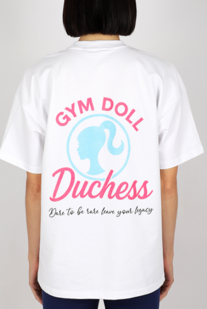 Oversized Barbie Doll Tshirt