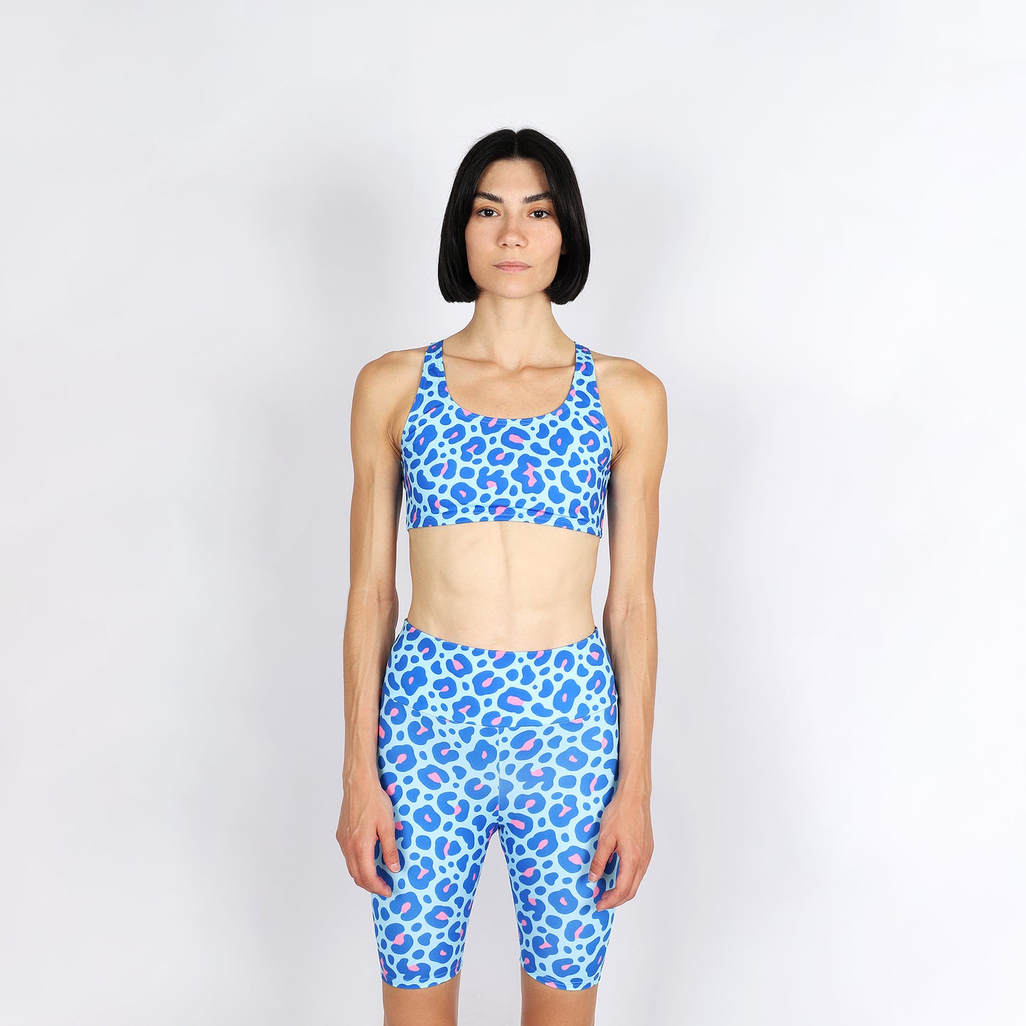 Penthesilea Aqua Leo Biker Shorts