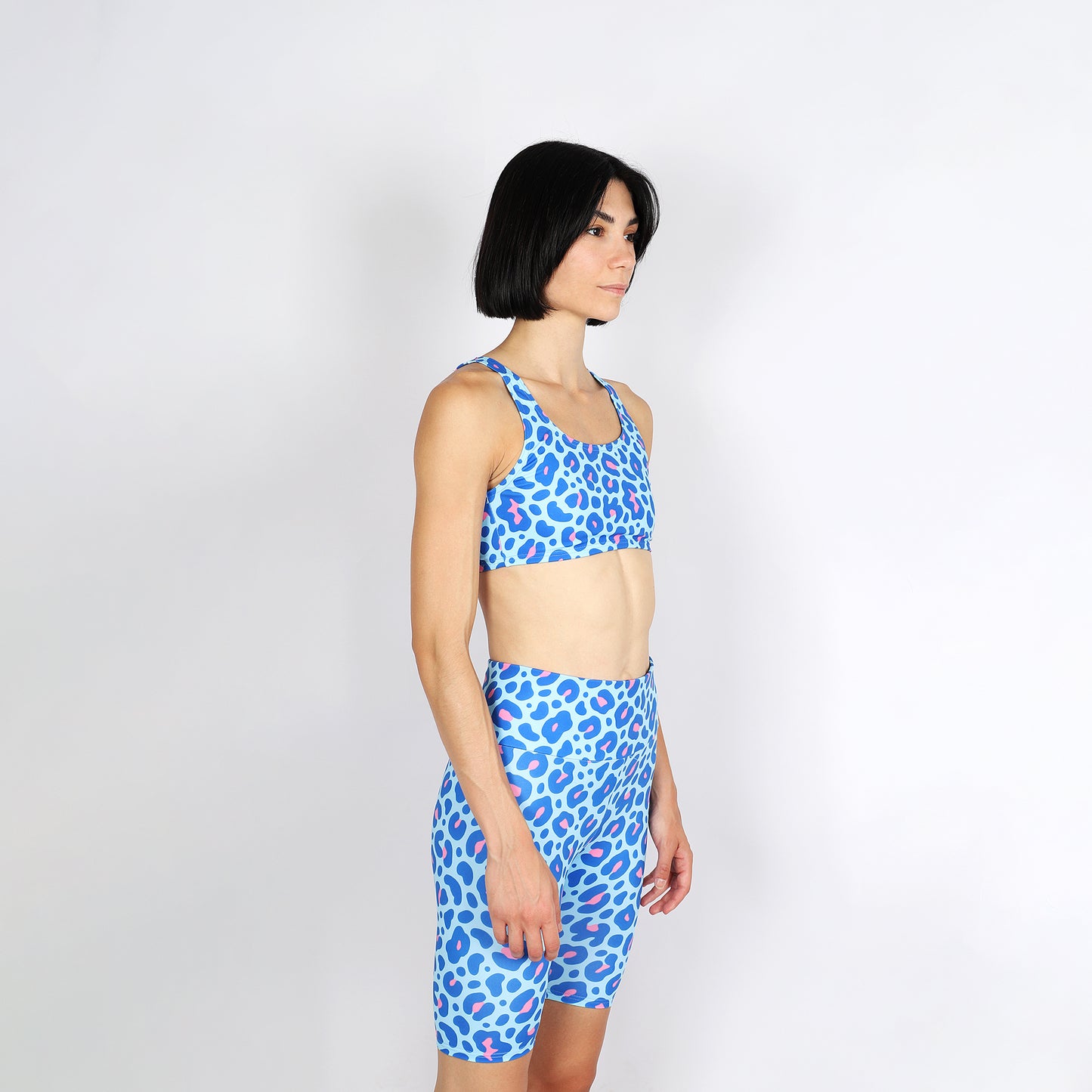 Penthesilea Aqua Leo Biker Shorts